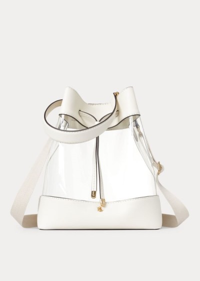 Bolsa Ralph Lauren Mujer Creme - Medium Debby Drawstring - DPUSY7136